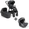 Joie Signature Finiti 2in1 babakocsi + i-Level Pro hordozó Ebony