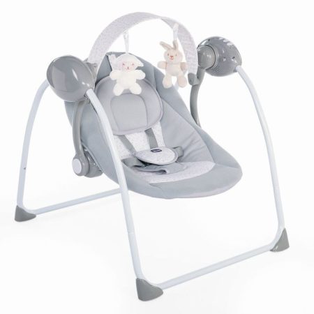 Chicco Relax&Play hintaszék 30 perc ringatás - Cool Grey