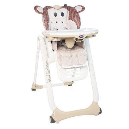 Chicco Polly 2 Start etetőszék Monkey