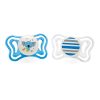 Chicco PhysioForma Light szilikon cumi tartótokkal világítókarimás 6-16m CH07103341