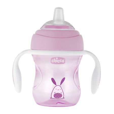 Chicco Transition Cup 4m+ 200ml itatópohár Rózsaszín CH00691110