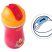 Chicco Sport Cup hőtartós csöpögésmentes szilikon szívószálas kulacs 14m+ 266 ml Kék CH00699120