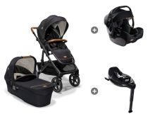   Joie Signature Vinca 4in1 babakocsi + i-Jemini hordozó + iBase Encore bázistalp Eclipse