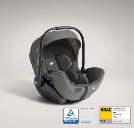 Joie Signature i-Level Pro 40-87 cm hordozó Evergreen