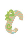 Sevi Fa Betű állatos C - Chameleon