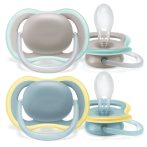 Philips AVENT játszócumi - ultra air 18hó neutral 2db