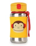 Skip Hop Zoo Monkey - szívószálas üveg -termosz