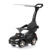 Chipolino Mercedes Benz GL63 AMG bébitaxi tolókarral és kupolával - fekete Chipolino Mercedes Benz GL63 AMG bébitaxi tolókarral és kupolával - fekete