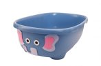   Prince Lionheart Tubimal állatos fürdőkád fürdetéskönnyítő hálóval - kék elefánt