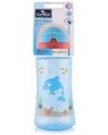 Baby Care Ocean szívószálas sportitató 330 ml - blue