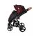 Lorelli Rimini Premium multifunkciós babakocsi - Ruby Red&Black 