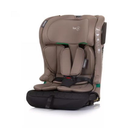 Chipolino Lux X autósülés Isofix 76-150cm - Macadamia 