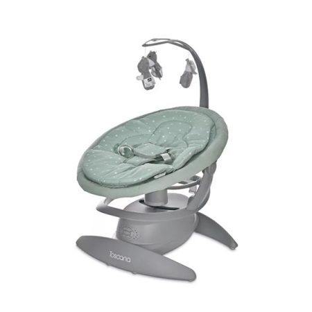 Lorelli Toscana elektromos babahinta 9 kg-ig - Frosty Green Stars Lorelli Toscana elektromos babahinta 9 kg-ig - Frosty Green Stars
