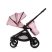 Chipolino Magnum 3az1-ben multifunkciós babakocsi - Pink marshmallow