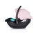 Chipolino Duo Smart autóshordozó 40-87cm - Pink Marshmellow 